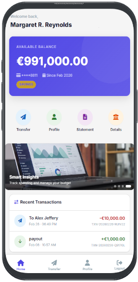 Mobile Banking App